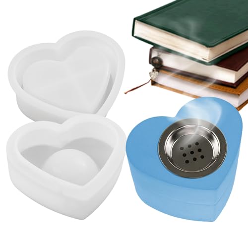 Decorhome Harzglas-Form, Epoxidharz-Form für Räuchergefäß – Aromatherapie-Aufbewahrungsform, weicher Gips, Zement, Gips, Gießen, Kerzen, Tasse, Form zum Basteln Decorhome Harzglas-Form, Epoxidharz-Form für Räuchergefäß – Aromatherapie-Aufbewahrungsform, weicher Gips, Zement, Gips, Gießen, Kerzen, Tasse, Form zum Basteln von Decorhome