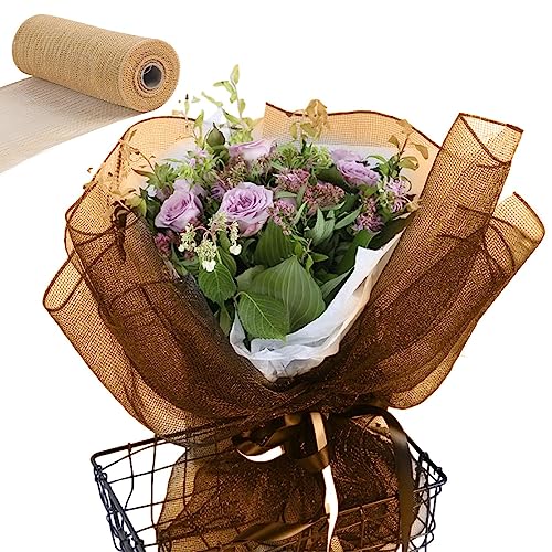 Deko-Mesh-Band, Drahtband, bunt, schneidbar, weiches Poly-Mesh-Band, Dekoration für Dekoration, Kränze, Schleifen Deko-Mesh-Band, Drahtband, bunt, schneidbar, weiches Poly-Mesh-Band, Dekoration für Dekoration, Kränze, Schleifen von Decorhome