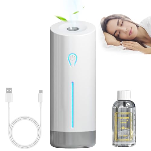 Duftdiffusor – 50 ml Raumdiffusor für Schlafzimmer, leiser Duftöl-Diffusor, Duftdiffusor, Aromatherapie-Nebeldiffusor für Zuhause, Schlafzimmer Duftdiffusor – 50 ml Raumdiffusor für Schlafzimmer, leiser Duftöl-Diffusor, Duftdiffusor, Aromatherapie-Nebeldiffusor für Zuhause, Schlafzimmer von Decorhome
