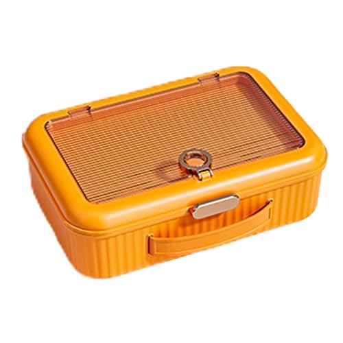 Geldaktentasche, Aktenordner, tragbarer Aktenordner und Dokumententasche, einfacher Zugriff, organisiert durch Abschnitte, Aktenordner, Aufbewahrungsboxen, Dokumenten-Aufbewahrungsbox, großes von Decorhome