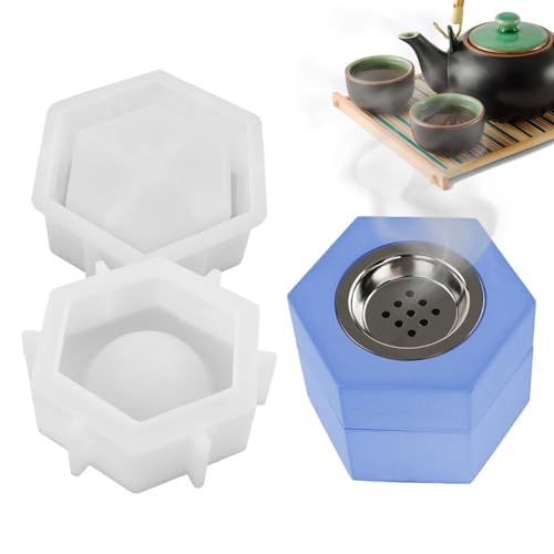 Räucherstäbchenhalter-Form – Räuchergefäß, Harz-Form, Gips-Zement, weiche Räuchergefäß-Form für Epoxidharz, Silikonguss Räucherstäbchenhalter-Form – Räuchergefäß, Harz-Form, Gips-Zement, weiche Räuchergefäß-Form für Epoxidharz, Silikonguss von Decorhome