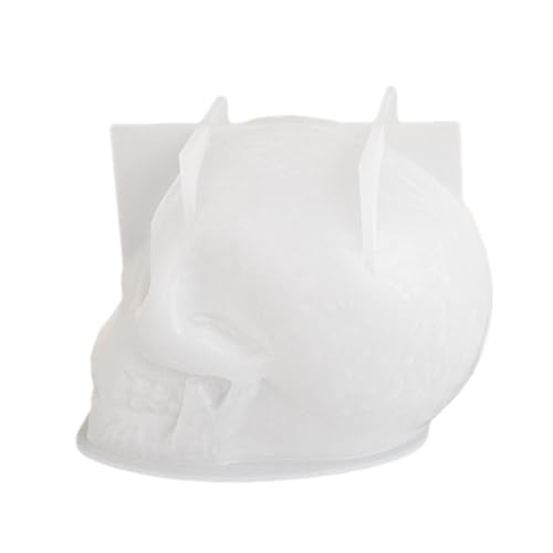 Silikon-Totenkopf-Form – Skelett-Epoxidharz-Formen, Totenkopf-Formen für Aromatherapie, Kerzenherstellung, Epoxidform, Kunstharz, Gießen, Kunst, Handwerk, Halloween-Zubehör, Heimdekoration Silikon-Totenkopf-Form – Skelett-Epoxidharz-Formen, Totenkopf-Formen für Aromatherapie, Kerzenherstellung, Epoxidform, Kunstharz, Gießen, Kunst, Handwerk, Halloween-Zubehör, Heimdekoration von Decorhome