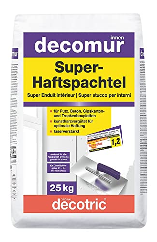 Decotric Super-Haftspachtel 25 kg Metall Paste Klebepaste Klar Wasserfest Metallgeeignet Decotric Super-Haftspachtel 25 kg Metall Paste Klebepaste Klar Wasserfest Metallgeeignet von Decotric