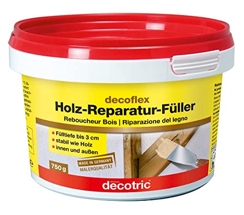 decoflex Reparaturspachtel für Holz Stein Beton Putz Metall 750g decoflex Reparaturspachtel für Holz Stein Beton Putz Metall 750g von Decotric