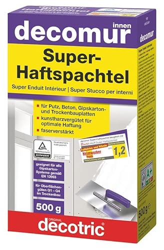 decomur Super-Haftspachtel 0,5 kg decomur Super-Haftspachtel 0,5 kg von Decotric