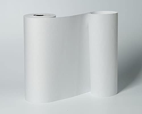 Manschettenpapier, Breite 25cm, Länge 100 Meter, weiss, Rolle 0,25 x 100 m von Decpero