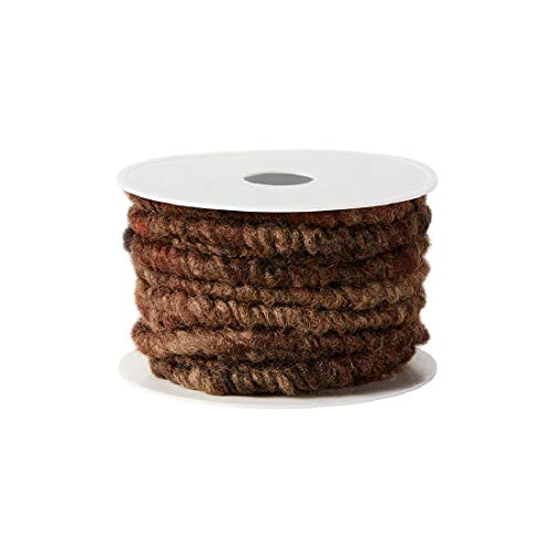 Wollstränge aus hochwertiger Schafswolle/braun/Ø 7 mm / 20 Meter Wollstränge aus hochwertiger Schafswolle/braun/Ø 7 mm / 20 Meter von Decpero