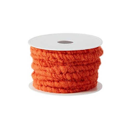 Wollstränge aus hochwertiger Schafswolle/orange/Ø 7 mm / 20 Meter Wollstränge aus hochwertiger Schafswolle/orange/Ø 7 mm / 20 Meter von Decpero