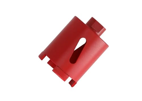 Diamantbohrkrone DEDRA H1229 ⌀68mm, 75mm hohe, für Beton, Feinsteinzeug, Naturstein, kompatibel mit Griff H1224 (Bohrfutter SDS PLUS), H1225 (Sechskant-Bohrfutter HEX), H1226 (Bohrfutter SDS PLUS) von Dedra