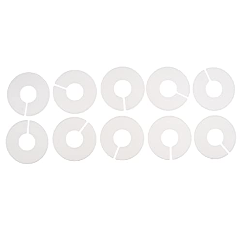 Perfeclan 10er/Pack Größenmarkierung, Größentrenner, Größenscheiben, Textilauszeichnung, Stangenreiter, Weiß Perfeclan 10er/Pack Größenmarkierung, Größentrenner, Größenscheiben, Textilauszeichnung, Stangenreiter, Weiß von DeeRace