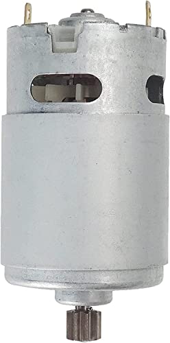 Getriebemotor, Akku-Bohrschraubermotor, 9,6 V, 10,8 V, 12 V, 14 V, 14,4 V, 16,8 V, 18 V, 17, 10, 11, 13, 14 Zähne, 550-Motor, 3-mm-Welle, RS550-Motor (Geschwindigkeit (U/min): 10,8 V, 14 Zähne, 9,6 mm von DeeboW