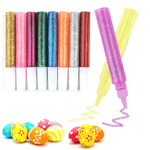 10 Stück Glitzerkleber, Glitter Glue Original, Glitzer Basteln Glitzer Glitzerpulver Glitzer Stifte Glitter Glue Im Farbenfrohen Set Diy-Kunst- Und Handwerks-Glitzerstifte 10 Stück Glitzerkleber, Glitter Glue Original, Glitzer Basteln Glitzer Glitzerpulver Glitzer Stifte Glitter Glue Im Farbenfrohen Set Diy-Kunst- Und Handwerks-Glitzerstifte von Deepton