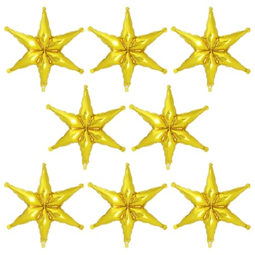 Deermon Goldener Hexagramm-Partyballon Deermon Goldener Hexagramm-Partyballon von Deermon