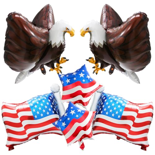 Deermon Luftballons zum 4. Juli, amerikanische Feier, Partyballons von Deermon
