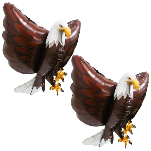 Riesiger Adler-Vogel-Ballon zum 4. Juli, 2 Stück, patriotischer Unabhängigkeitstag, aufblasbare realistische amerikanische Weißkopfseeadler-Ballons für Gedenktag, US-Wahl, Urlaub, Event, Feier Riesiger Adler-Vogel-Ballon zum 4. Juli, 2 Stück, patriotischer Unabhängigkeitstag, aufblasbare realistische amerikanische Weißkopfseeadler-Ballons für Gedenktag, US-Wahl, Urlaub, Event, Feier von Deermon