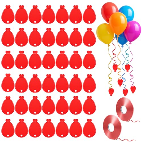 Helium-Ballongewichte – Rotes Partyzubehör aus Kunststoff – perfekt für die Sicherung von Ballons bei Geburtstagen, Hochzeiten, Neujahr – robuste 295 g Gewichte für Dekorationen Helium-Ballongewichte – Rotes Partyzubehör aus Kunststoff – perfekt für die Sicherung von Ballons bei Geburtstagen, Hochzeiten, Neujahr – robuste 295 g Gewichte für Dekorationen von Defresit