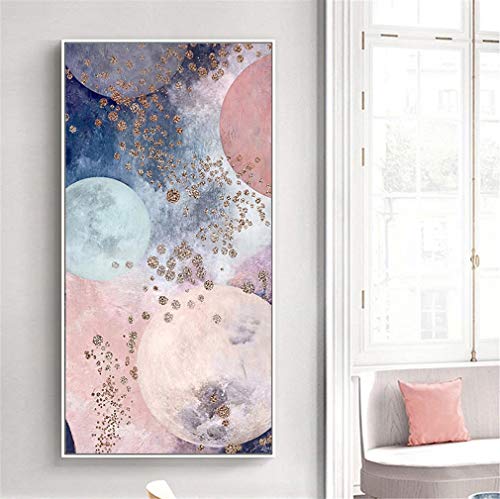 Deike Mild 5D DIY Diamond Malerei Diamant Painting Kristall Strass Wohnzimmer Schlafzimmer Wanddekoration (50x100cm) von Deike Mild