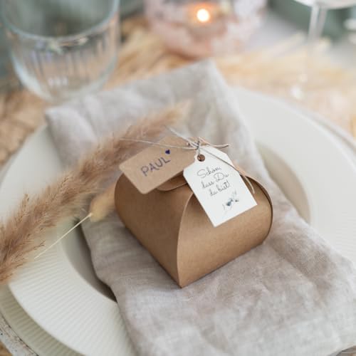 Dein Gastgeschenk 20 Stück - - wunderschöne Hochzeit, Geburtstag, Taufe - kleine Schachtel zum Befüllen inkl. Anhänger - Schön, dass Du da bist. Dein Gastgeschenk 20 Stück - - wunderschöne Hochzeit, Geburtstag, Taufe - kleine Schachtel zum Befüllen inkl. Anhänger - Schön, dass Du da bist. von Dein Gastgeschenk