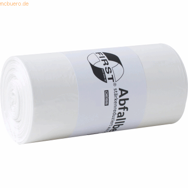 Deiss FIRST Müllbeutel 36030 630x850mm Sternnahtboden weiß 9x40 Stück von Deiss