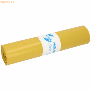 Deiss Müllsack PREMIUM 13023 120l gelb 25 Stück von Deiss