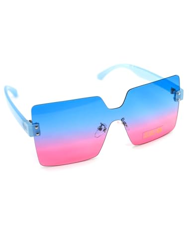 Brille randlos blau/rot Brille randlos blau/rot von Deiters