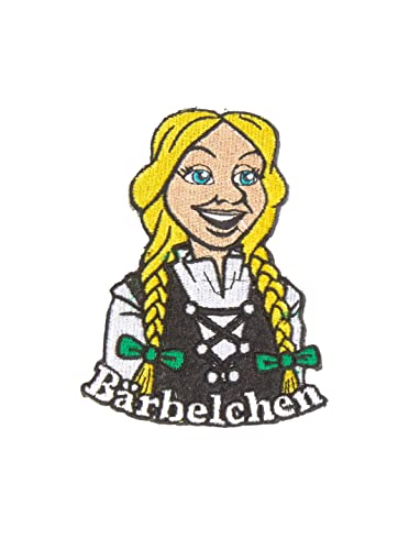 Bügelpatch Bärbelchen 10cm von Deiters