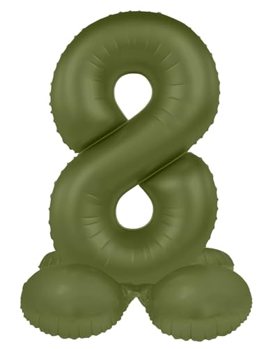 Deitert Stehende Zahlenluftballons Grün von 0 bis 9-72cm Acht Deitert Stehende Zahlenluftballons Grün von 0 bis 9-72cm Acht von Deitert