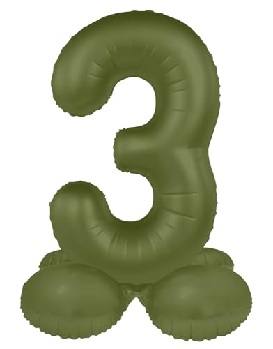 Stehende Zahlenluftballons Grün von 0 bis 9-41cm DREI Stehende Zahlenluftballons Grün von 0 bis 9-41cm DREI von Deitert