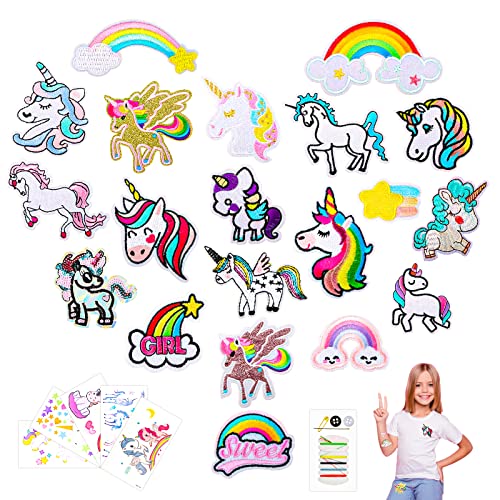 20 Stück Bügelflicken Kinder Einhorn Aufnäher Patches Flicken zum Aufbügeln Kinder Patch Sticker Kinder für DIY T-shirt Jeans Kleidung Applique Zubehör 20 Stück Bügelflicken Kinder Einhorn Aufnäher Patches Flicken zum Aufbügeln Kinder Patch Sticker Kinder für DIY T-shirt Jeans Kleidung Applique Zubehör von Dekewe