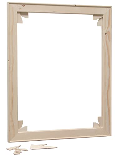 Deknudt Bilderrahmen S335, Keilrahmen Keilrahmen aus naturfarbigem Holz für Größe 50x70cm Deknudt Bilderrahmen S335, Keilrahmen Keilrahmen aus naturfarbigem Holz für Größe 50x70cm von Deknudt Frames