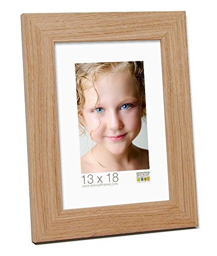 Deknudt Frames Bilderrahmen, helles Eichenholz, Holz, Natur, 40 x 60 cm von Deknudt Frames