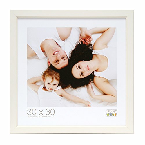 Deknudt Frames Bilderrahmen mit Netz, Weiß, Holz, 15x15 Deknudt Frames Bilderrahmen mit Netz, Weiß, Holz, 15x15 von Deknudt Frames