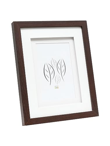 Deknudt Frames Bilderrahmen mit doppeltem Passepartout -Braun - S65KQ1 für Bildgröße 13x18cm - Bilderrahmen Holz MDF - Bilder aufhängen oder ausstellen Deknudt Frames Bilderrahmen mit doppeltem Passepartout -Braun - S65KQ1 für Bildgröße 13x18cm - Bilderrahmen Holz MDF - Bilder aufhängen oder ausstellen von Deknudt Frames