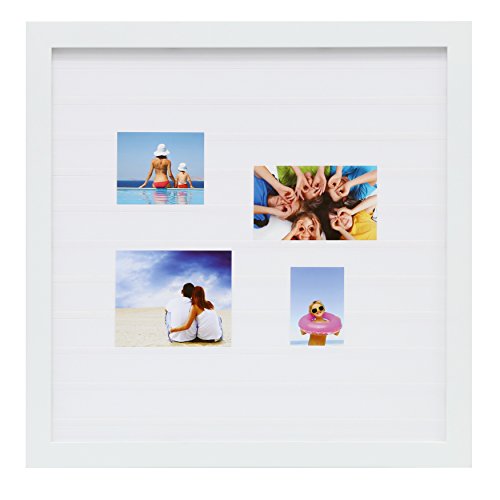 Deknudt Frames Gallerina Bilderrahmen, Weiß, für mehrere Fotos, mit einzigartigem System, 50 x 50 cm, Holz Deknudt Frames Gallerina Bilderrahmen, Weiß, für mehrere Fotos, mit einzigartigem System, 50 x 50 cm, Holz von Deknudt Frames