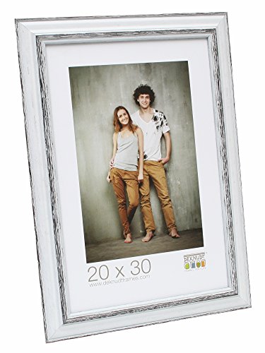 Deknudt Frames S221H3 Bilderrahmen 40x50 Basic, Weiss mit Schwarz, Holz Holz Fotokader Deknudt Frames S221H3 Bilderrahmen 40x50 Basic, Weiss mit Schwarz, Holz Holz Fotokader von Deknudt Frames