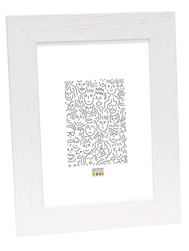 Deknudt Frames S226K1 Bilderrahmen 18x24 Basic, breite Weisse Holzleiste Holz Fotokader Deknudt Frames S226K1 Bilderrahmen 18x24 Basic, breite Weisse Holzleiste Holz Fotokader von Deknudt Frames