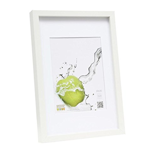 Deknudt Frames S40AK1-P1-40.0X60.0 Bilderrahmen Basic mit Passpartout, hohe Zierleiste, Holz/MDF, 62,7 x 42,7 x 3,5 cm, Weiß Deknudt Frames S40AK1-P1-40.0X60.0 Bilderrahmen Basic mit Passpartout, hohe Zierleiste, Holz/MDF, 62,7 x 42,7 x 3,5 cm, Weiß von Deknudt Frames