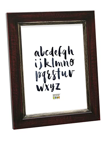 Deknudt Frames S42LF9-20.0X25.0 Bilderrahmen, Holz, 30 x 24 x 1,5 cm, Braun/Schwarz von Deknudt Frames