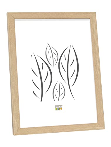 Deknudt Frames S44CH1-10.0X15.0 Bilderrahmen, Holz/MDF, Schlichter Stil, schmal, 18 x 13,7 x 1,33 cm, Eiche Deknudt Frames S44CH1-10.0X15.0 Bilderrahmen, Holz/MDF, Schlichter Stil, schmal, 18 x 13,7 x 1,33 cm, Eiche von Deknudt Frames