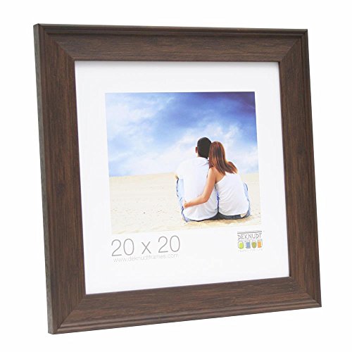 Deknudt Frames Bilderrahmen aus braunem Holz mit Netz, Harz, 30 x 40 von Deknudt Frames