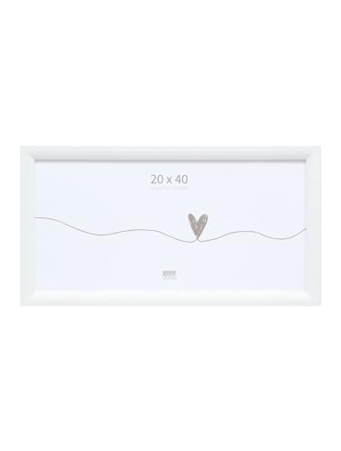 Deknudt Frames S54SF1 Bilderrahmen 20x40 Bilderrahmen Weiss, Maler-Look Holz Fotokader Deknudt Frames S54SF1 Bilderrahmen 20x40 Bilderrahmen Weiss, Maler-Look Holz Fotokader von Deknudt Frames