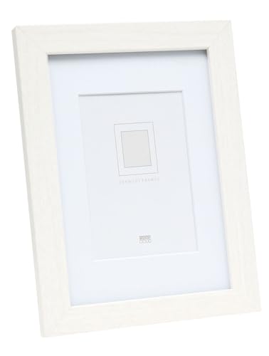 Deknudt Bilderrahmen, Holz, weiß, 40 x 60 cm, passt überall 30 x 45 cm von Deknudt Frames