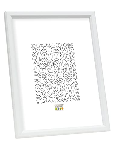 Deknudt S236K1_18.0x24.0 Bilderrahmen, Holz, 18 x 24 cm, Weiß von Deknudt Frames