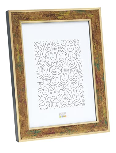 Deknudt S40JB2_10,0x15,0 Bilderrahmen, Holz, Kombination, Dunkelrot, Schwarz/Gold/Gold, 15 Deknudt S40JB2_10,0x15,0 Bilderrahmen, Holz, Kombination, Dunkelrot, Schwarz/Gold/Gold, 15 von Deknudt Frames