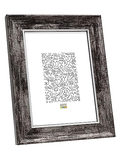 Deknudt S46EE2_10.0x15.0 Bilderrahmen, Holz, 10 x 15 cm, Schwarz Deknudt S46EE2_10.0x15.0 Bilderrahmen, Holz, 10 x 15 cm, Schwarz von Deknudt Frames