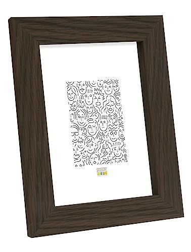 Deknudt S49BH2_20.0x20.0 Bilderrahmen, Holz, 20 x 20 cm, Braun von Deknudt Frames