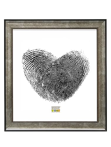 Deknudt S873D2_30.0x45.0 Bilderrahmen, Holz, 30 x 45 cm, silberfarben von Deknudt Frames