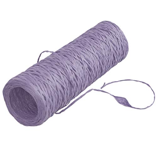 Funny-Paper-Twine - Papierschnur - gefärbt - Dekoband - Bastelband - Geschenkband - Lavendel - 3 mm Breite - 270 m Länge ca. 300 g - 22227-3-270-45 von Deko AS GmbH