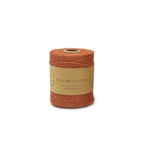 Jutekordel - 3mm Ø (Terracotta) von Deko AS GmbH