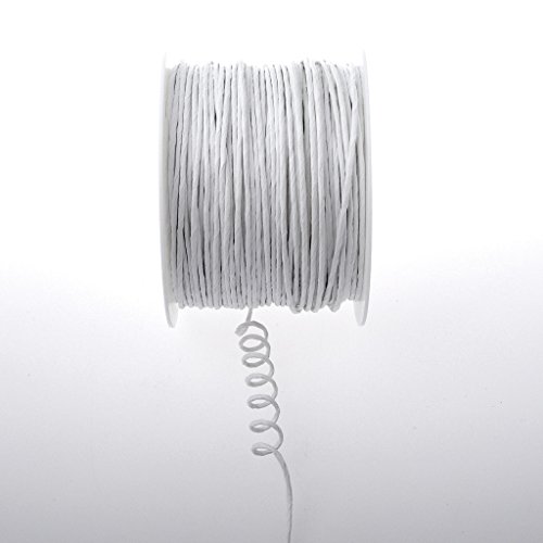 Papierdraht weiß - 2mm 100m - 601-01 von Deko AS GmbH